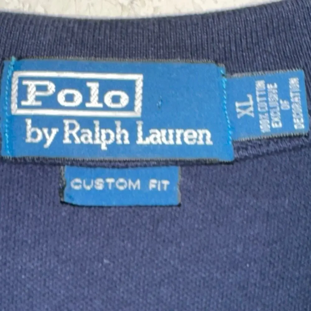 Polo Ralph Lauren Custom Fit Polo Shirt XL Navy Big Pony 3